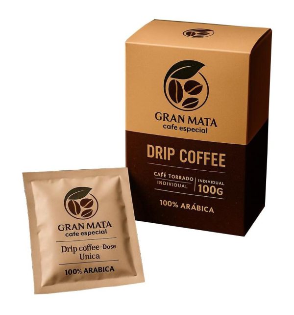 Drip Coffee Gran Mata Torra Média - Caixa com 10 Sachês 100g - Imagem 1